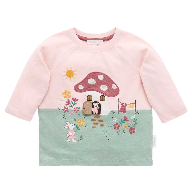 Purebaby Toadstool House Tee image number 0